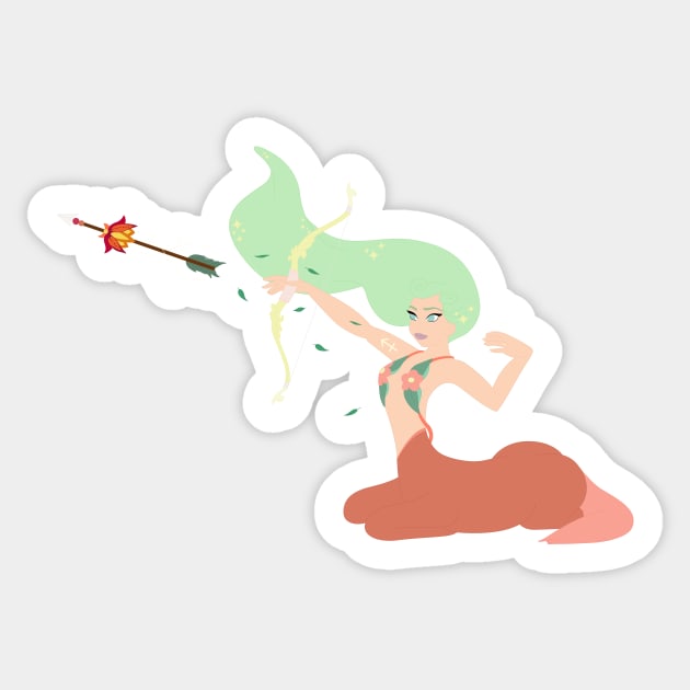 Sagittarius - Nature Sticker by karlaestrada